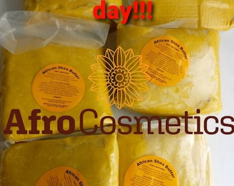 32 Oz Raw African Shea Butter | 100% Pure Unrefined YELLOW | Ideal Moisturizer For Dry