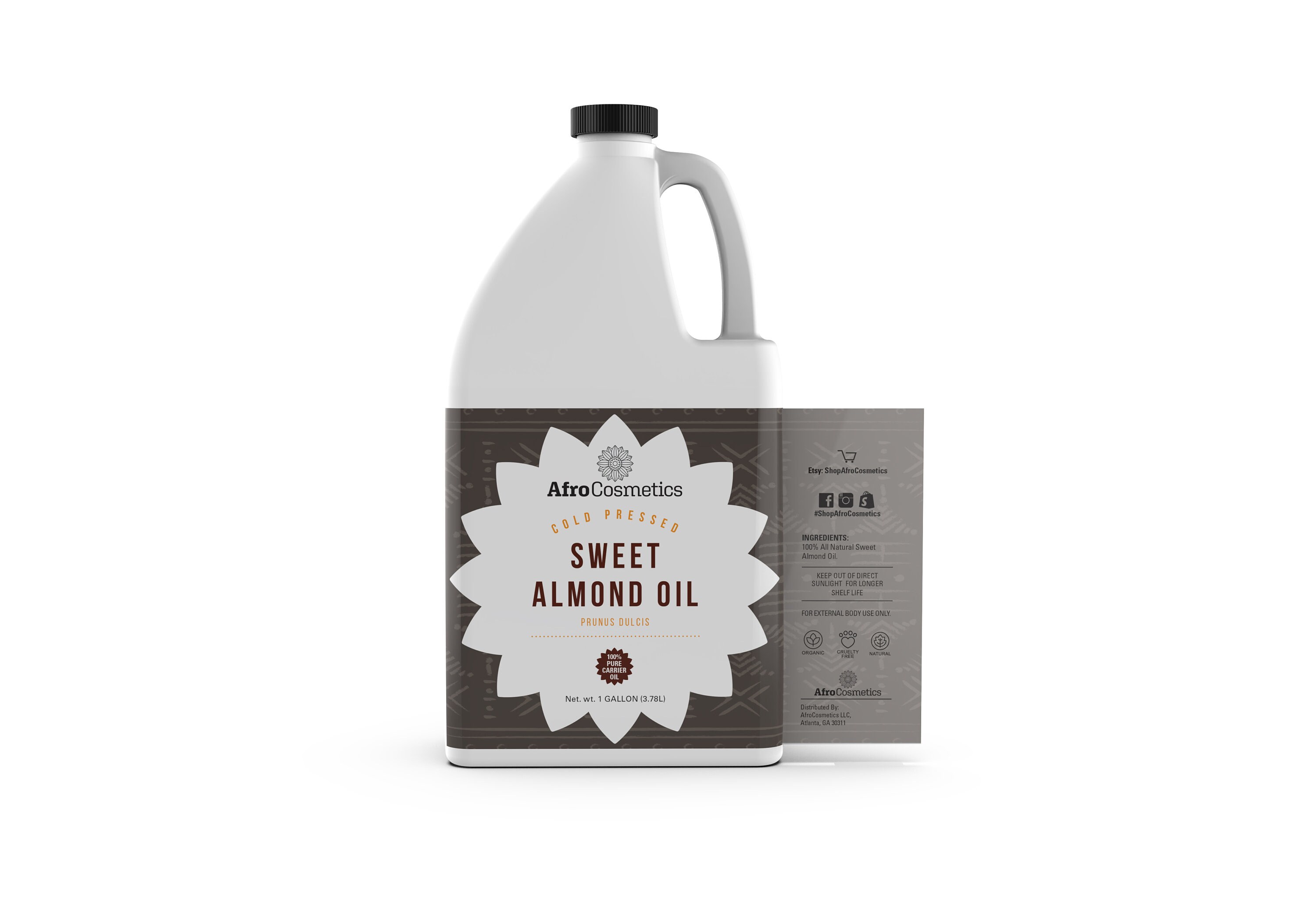 Almond Oil Sweet, Organic - PureNature NZ