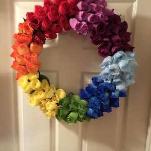 Rainbow Wreath