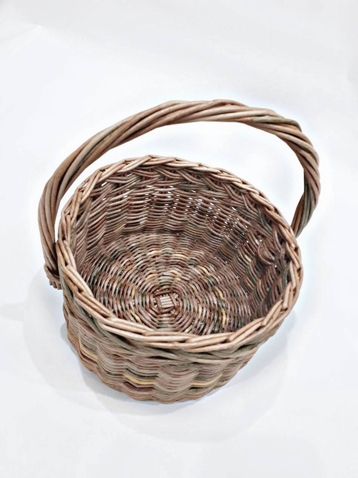 Basket for mushrooms basket for collecting food people boho Etsy