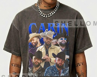 Carin Leon Vintage T-shirt Limited Collection - T-shirt Music Hommage SM03 ID