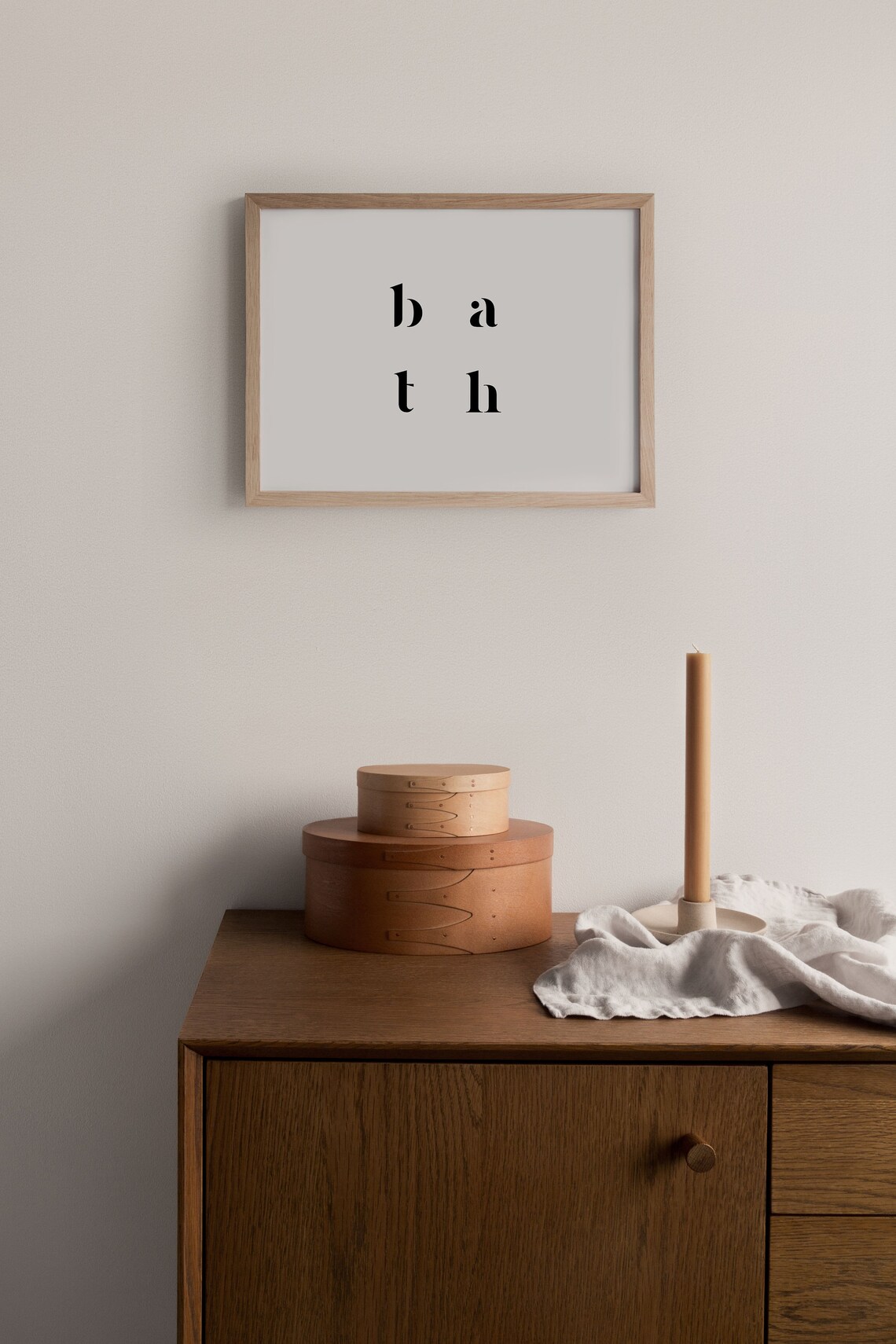 Digital Download Horizontal Bathroom Sign Art PrintInstant Etsy