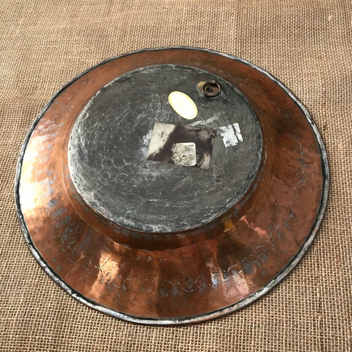 Vintage Solid Copper Bowl Turkey Made by Houston International Etsy