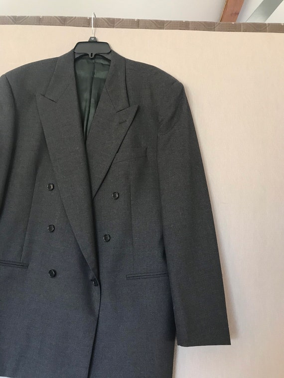 Gianfranco Ferre Wool Suit Jacket Size Medium M D… - image 2