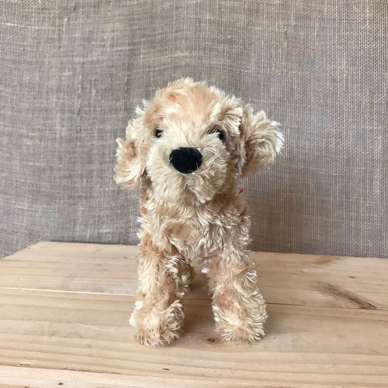 Vintage Labrador Retriever Plush Dog Plushie Toy Standing Cute Golden Retreiver Puppy Douglas Stuffed Animal Gift Baby Shower Nursery Decor