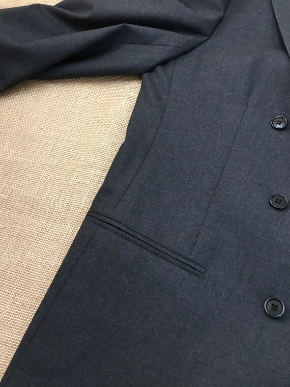Gianfranco Ferre Wool Suit Jacket Size Medium M D… - image 3