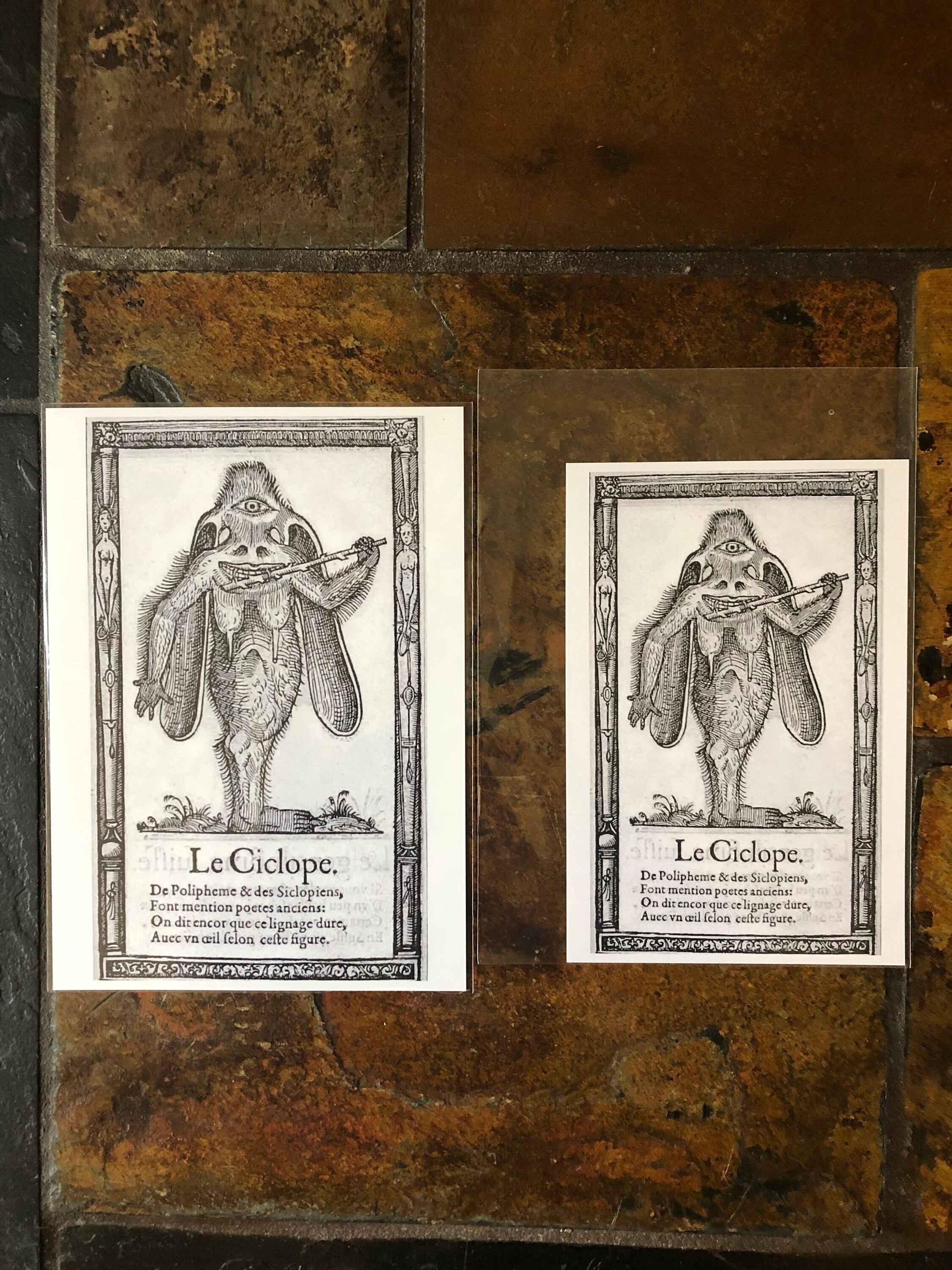 Happy Cyclops Renaissance Print, Wall Art, Framable Print