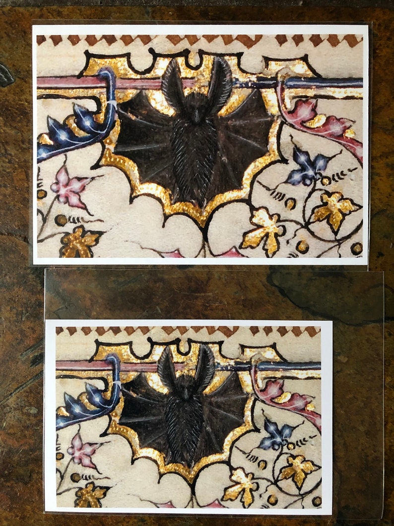 Majestic Bat Medieval Print, Gift for Bat Lover, Weird Bat Gifts, Weird ...