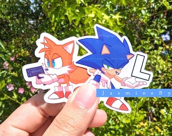 Adesivi di Sonic e Tails