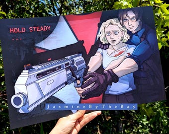 Hold Steady Leon and Grace Print