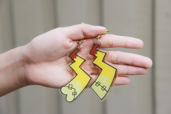 Pikachu tail keychain sale