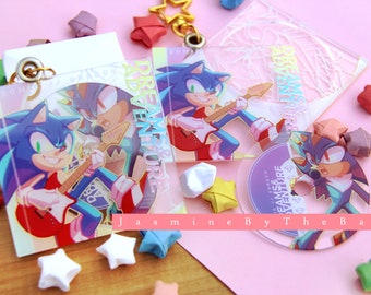 CLEARANCE - Sonic and Shadow CD Charms
