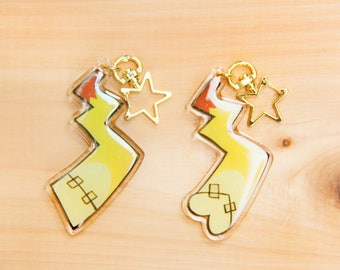 Trans Pikachu Tail Charms