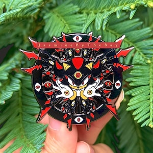 Biblically Accurate Angel Doom Shadow Enamel Pin