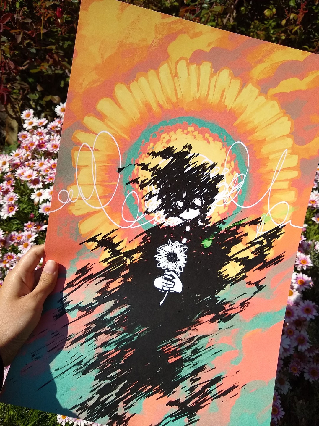 Sunflower ??? Print - Etsy