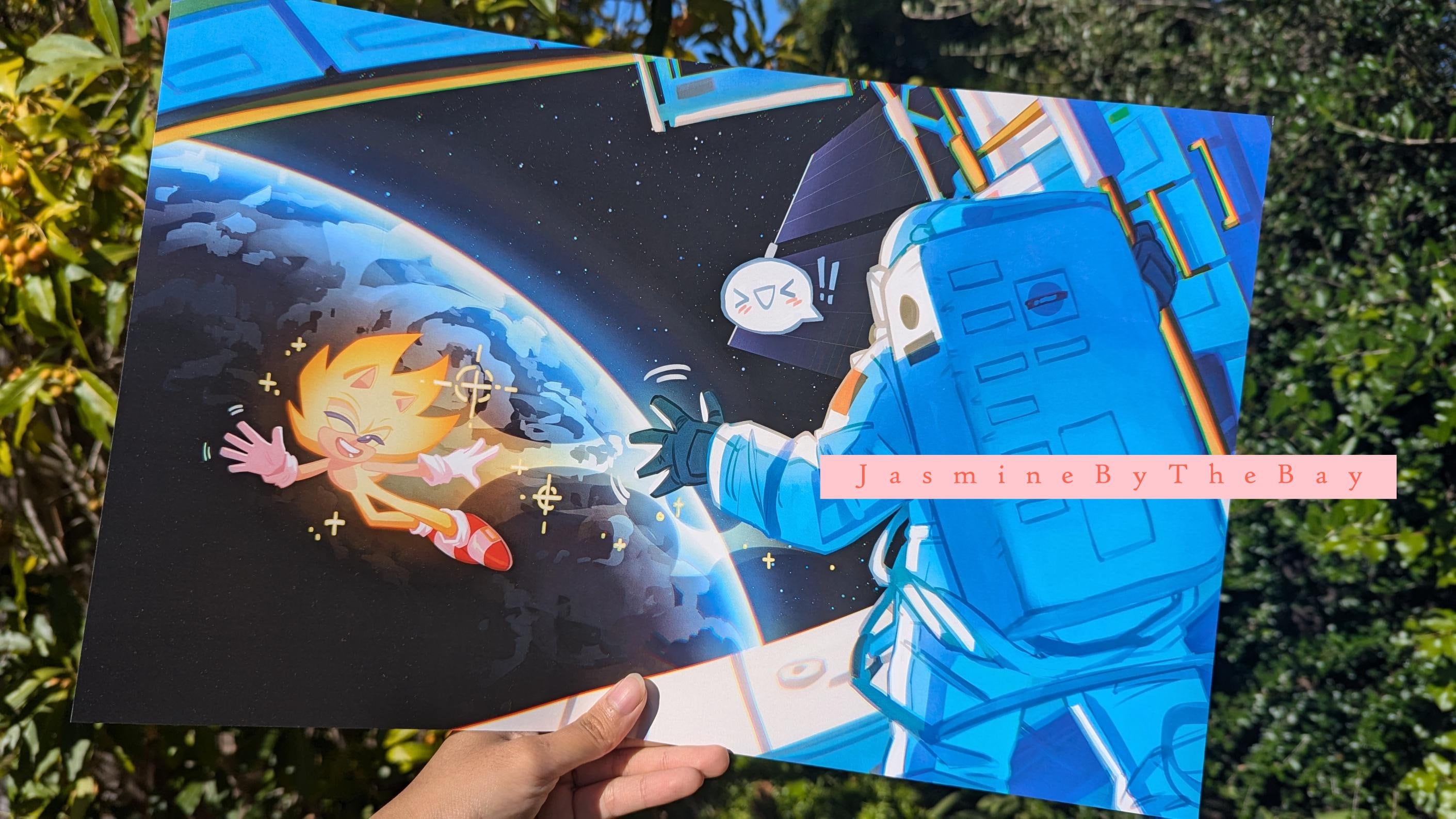 Sonic Astronaut Print