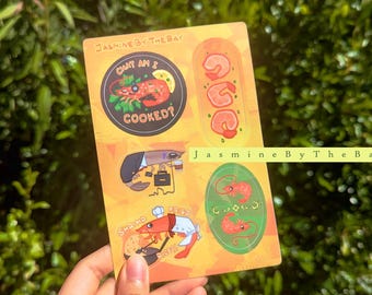 Shrimp Sticker Sheet