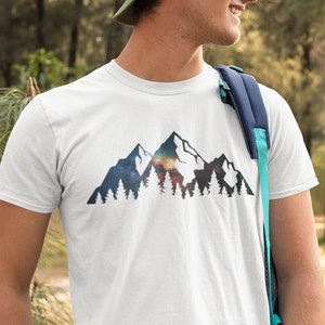 T shirt mountains best sale