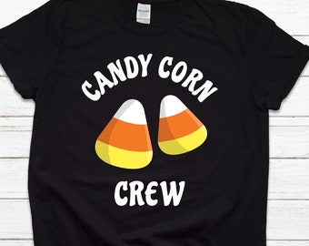 Candy Corn Crew, Candy Corn Shirt, Halloween T Shirt, Fun Halloween Shirt, Candy Corn Tee, Trick or Treat Shirt Halloween, Halloween Gift