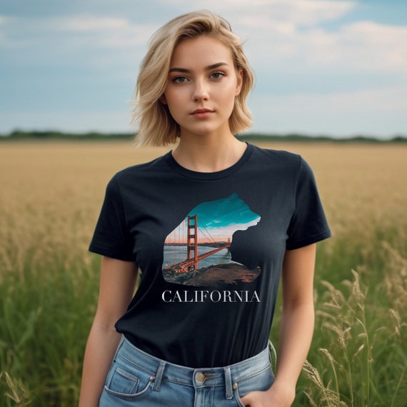 Cali Bear Shirt, California T-Shirt, Cali Tee, SF Shirt, California Shirt, West Coast Shirt, West Coast Living, Golden Gate Shirt, Bear Love