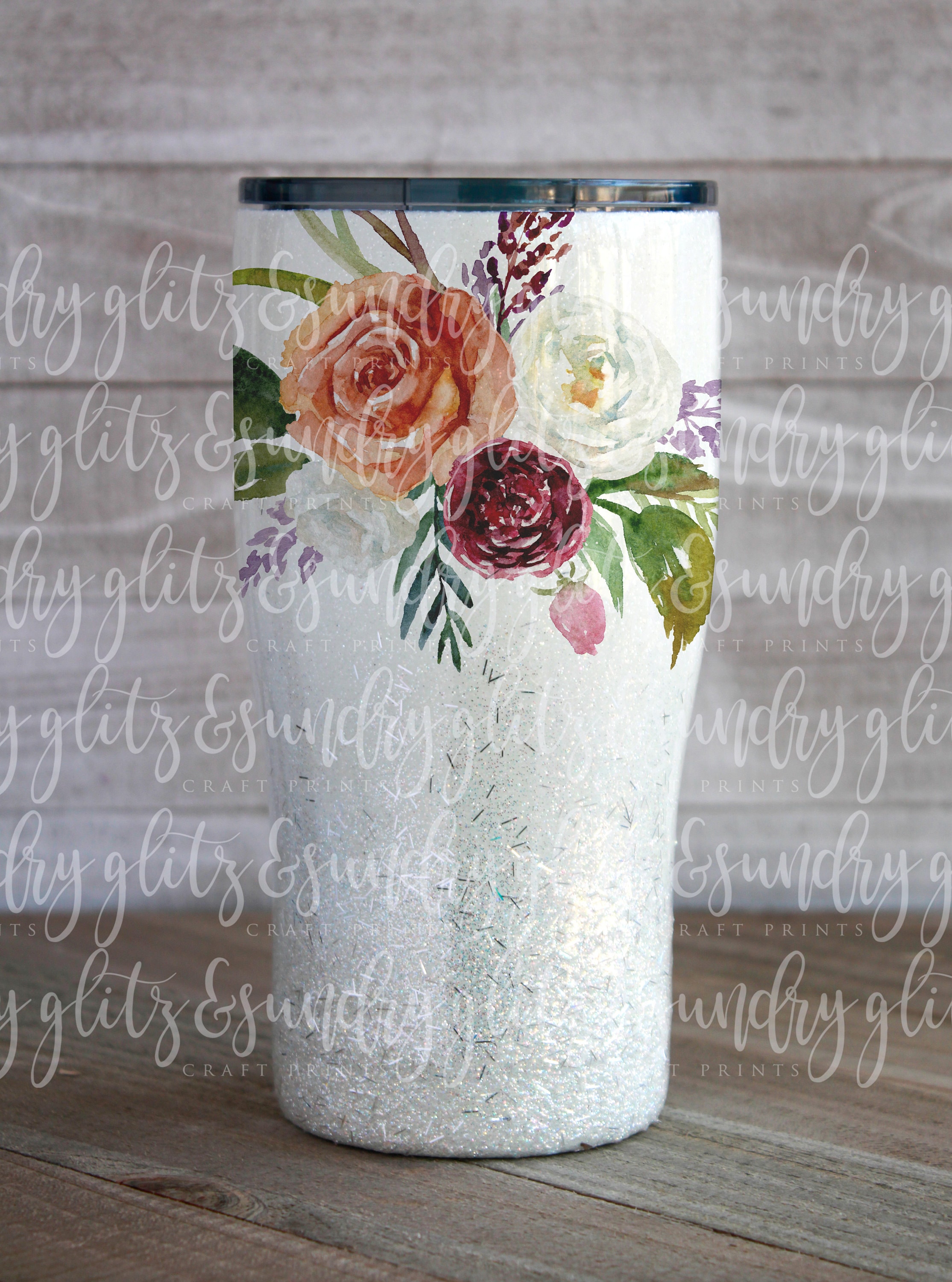 Clear Waterslide Decals for Tumblers Full Sheet Waterslide Etsy