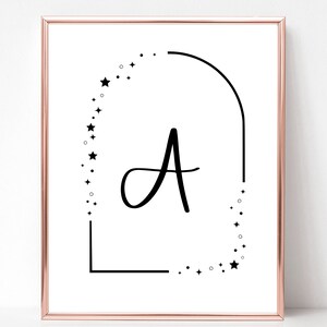 Arch Svg, Monogram Frame Png, Celestial Star Frame, Stars and Sparkles ...
