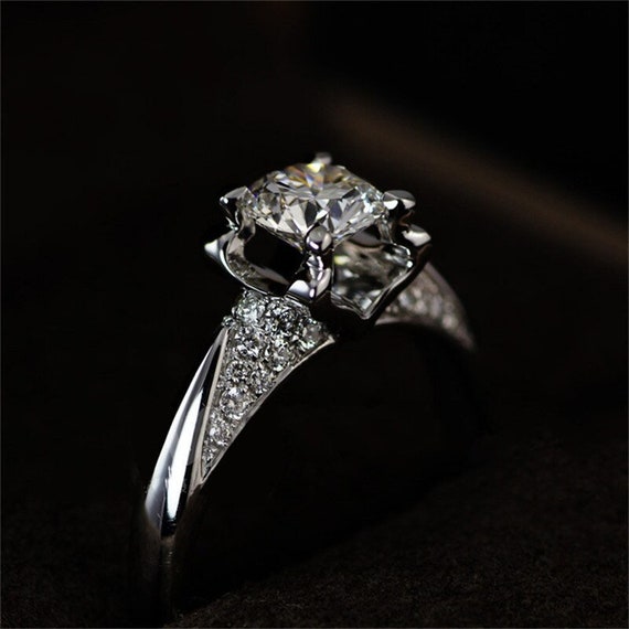 Jacinth Diamond Engagement Ring – Identity Diamonds
