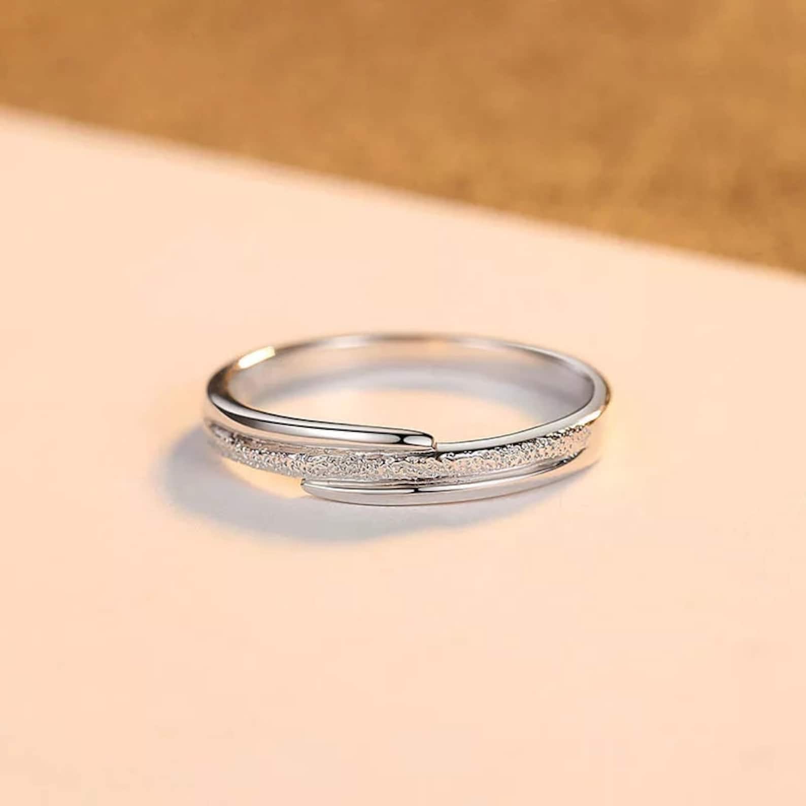 Silver Fashion Simple Rings Open Ring for Women925 sterling Etsy