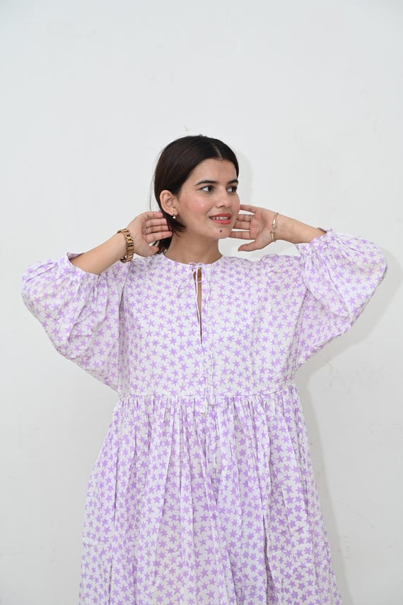 white christmas dresses Lily Tiered Gauze Midi Dress main image 0