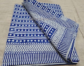 Hand Block Print Cotton Bed Sheet|indian jaipuri bedding|handmad gift|room decor