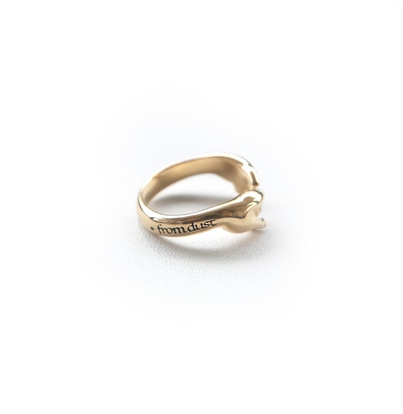 From Dust Of Earth Ring, Stackable Ring zdjęcie 5