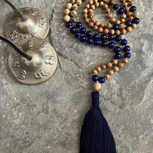 Hand crafted mala beads ‘Shanti’