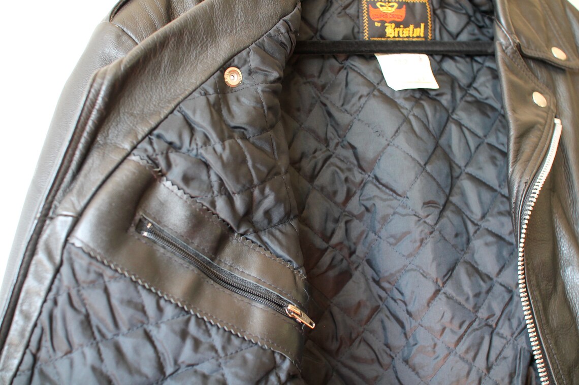bristol leather motorcycle jacket