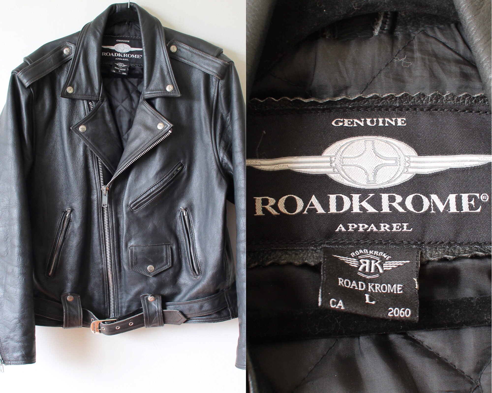 Biker Jacket//vintager Motorcycle 
