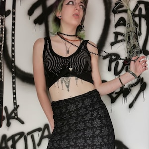 Strass top Etsy