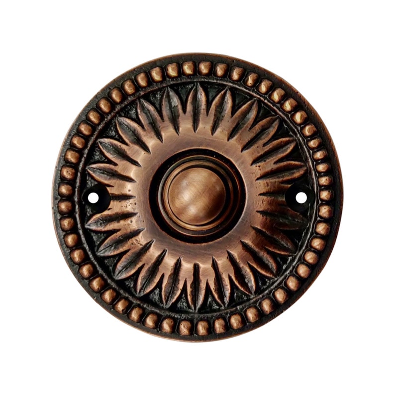 Akatva Decorative Doorbell Button Finest Quality Bell Push Etsy