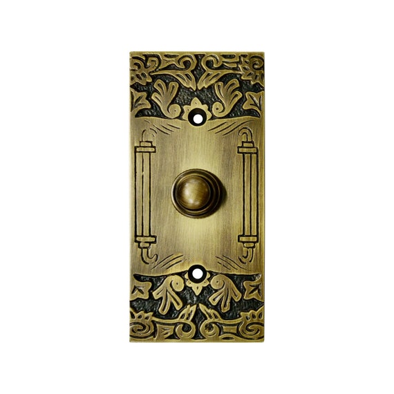 Akatva Decorative Doorbell Button Finest Bell Push Button Etsy