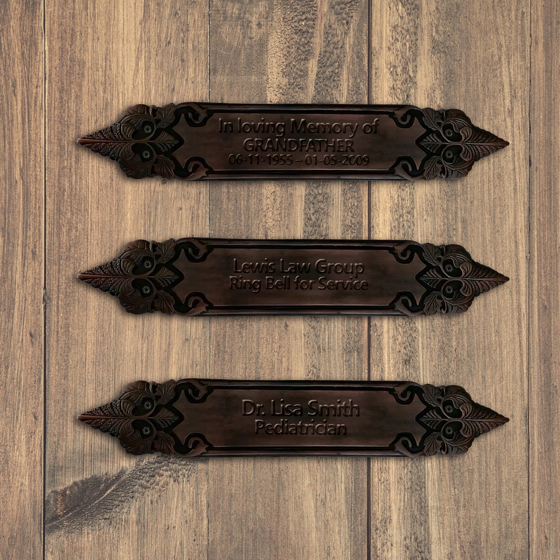 Custom Door Name Plaque Door Plaque Handmade Custom Door Etsy