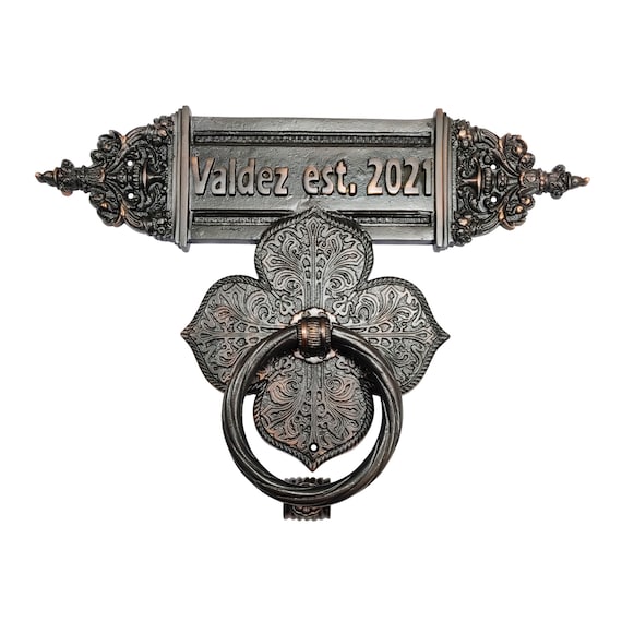 Custom Door Knocker Brass Door Knocker New Home Gift Etsy