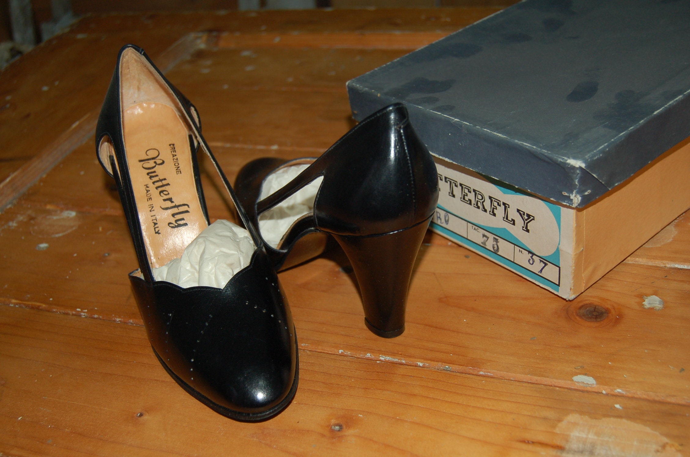 Zapatos de mujer vintage de los años 80 Etsy