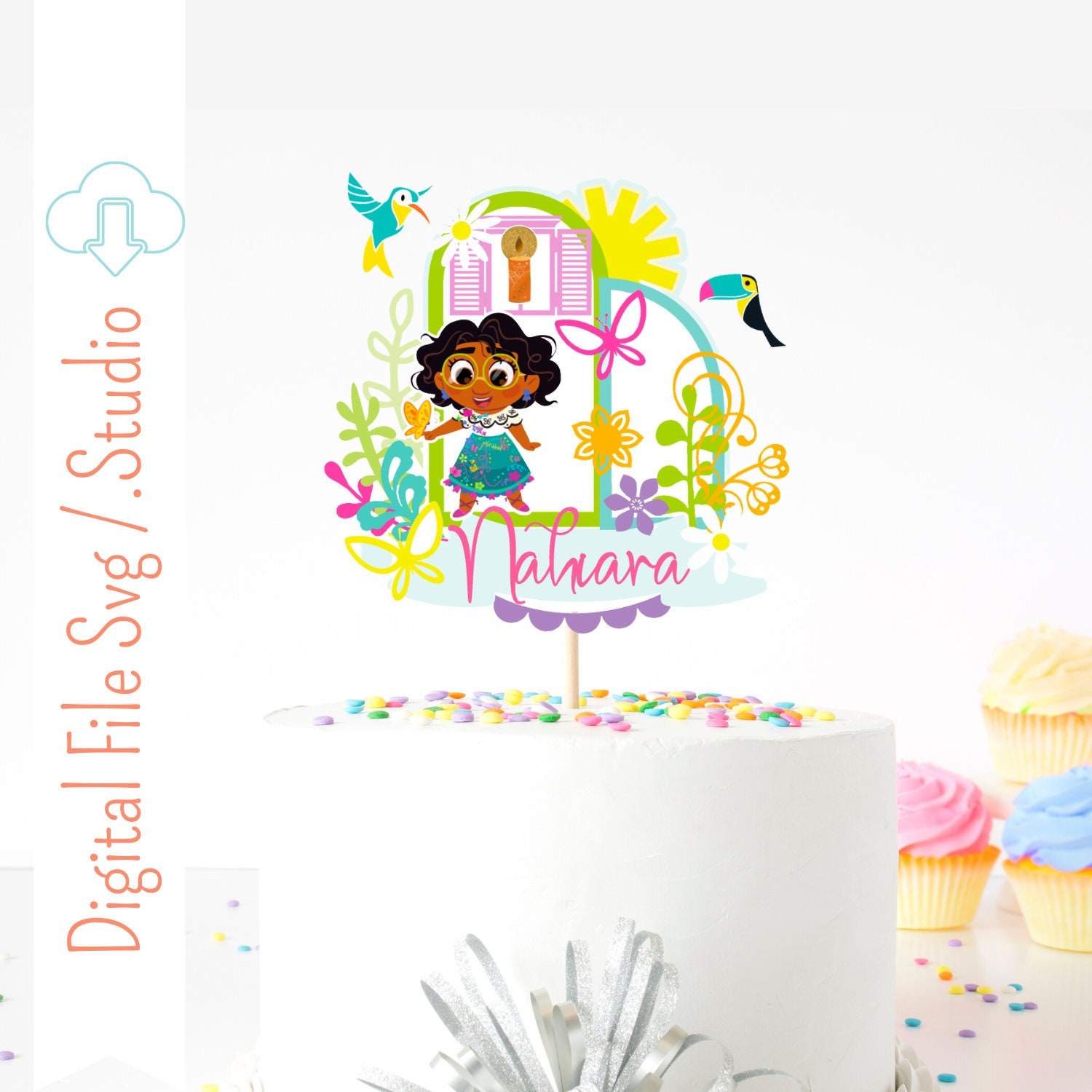 Encanto Themed Cake Topper — Design Sisters LV