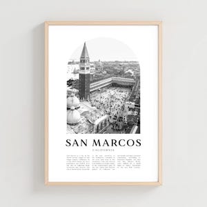 San Marcos Travel Poster, San Marcos Print, San Marcos Wall Art, Travel Print, California City Art, San Marcos Gift | US346M