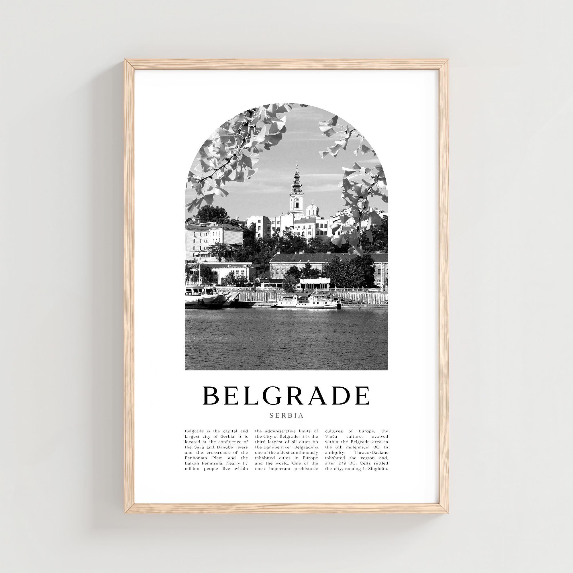 Belgrade Poster - Etsy