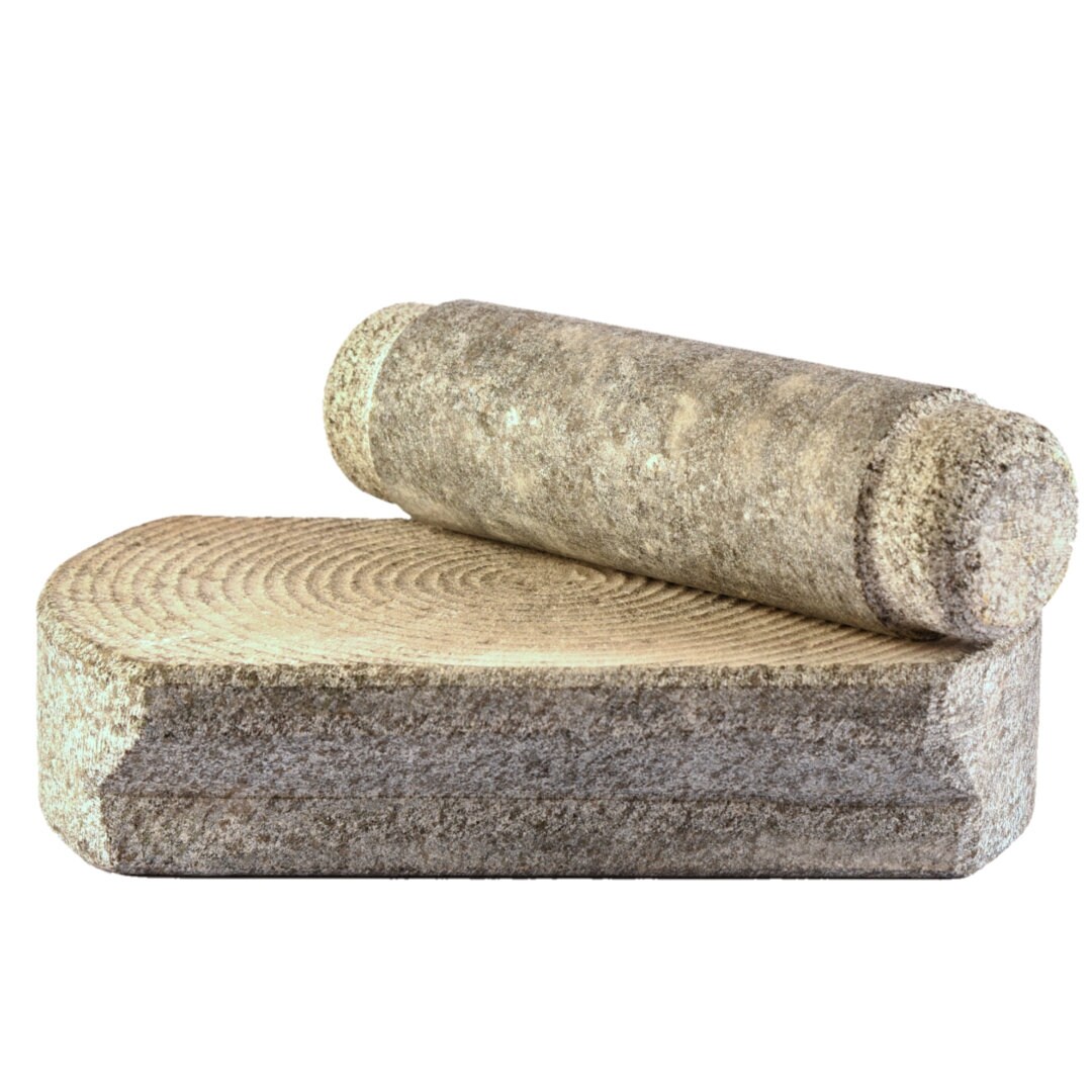 Traditional Indian stone grinder ammikal /ammi kallu White Etsy