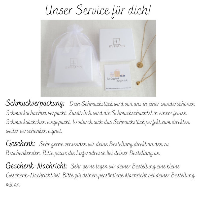 Personalisierte Namenskette zur Kommunion, Konfirmation, Einschulung, Wunschgravur, personalisiertes Geschenk, Glücksbringer, Diamantgravur Bild 7