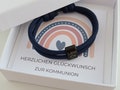 Bracelet with engraving - name bracelet - sailing rope bracelet - gift - baptism - communion - confirmation product logo