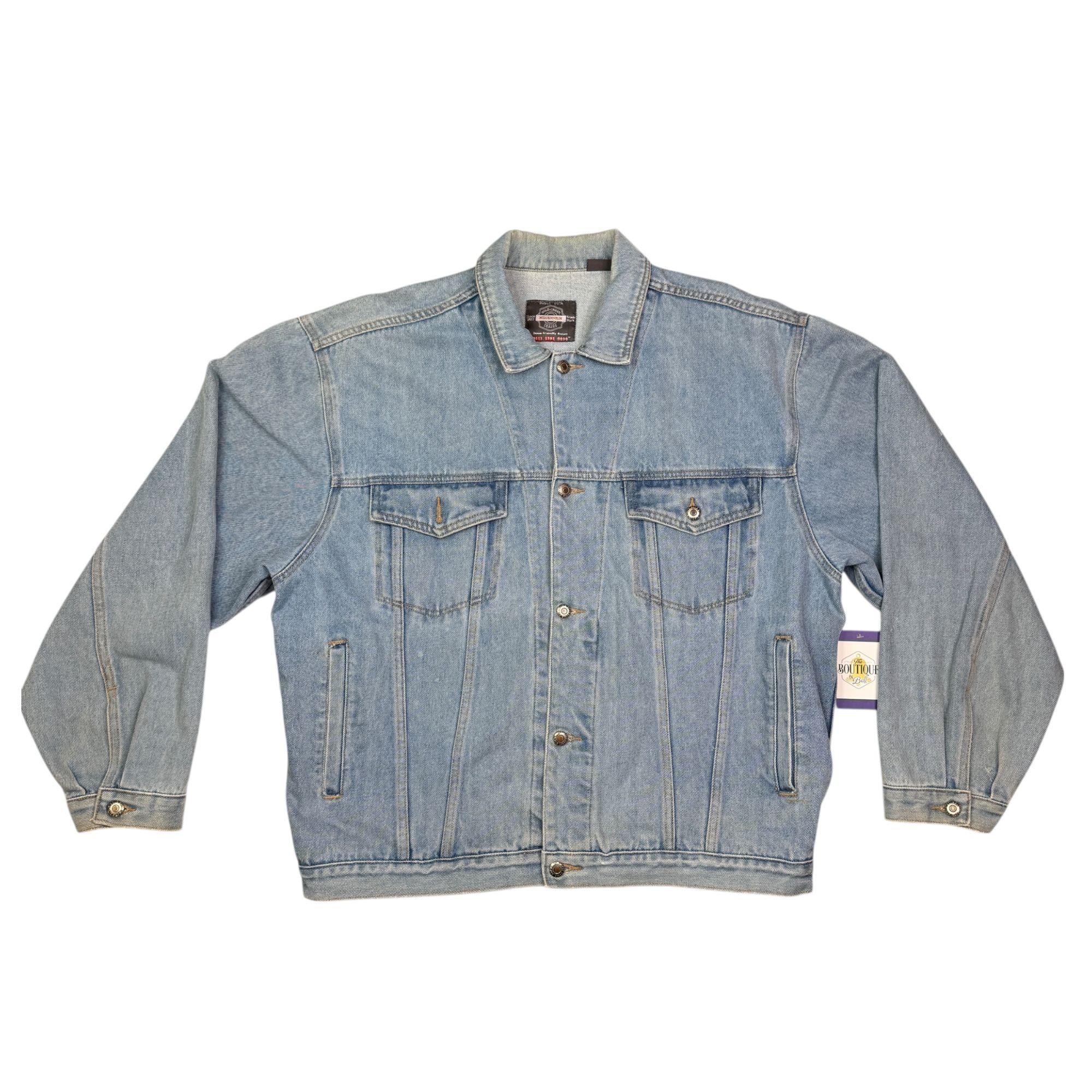 Blouson Vintage En Jean Bugle Boy Taille M - Style Trucker Années 80/90, Très Bon état