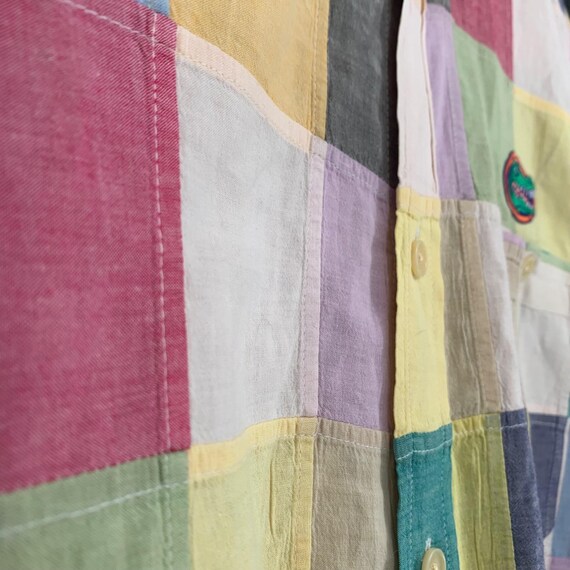 Vtg Orvis Patchwork Button Down Florida Gator Sho… - image 7