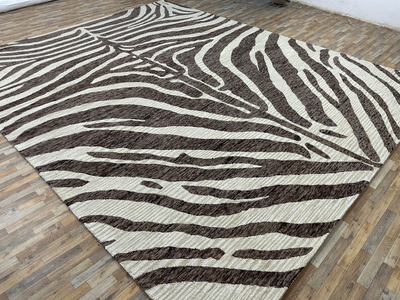 Modern Hand Tufted Area Rug Carpet 100 Nz Woolen Rug for Hall Kitchen