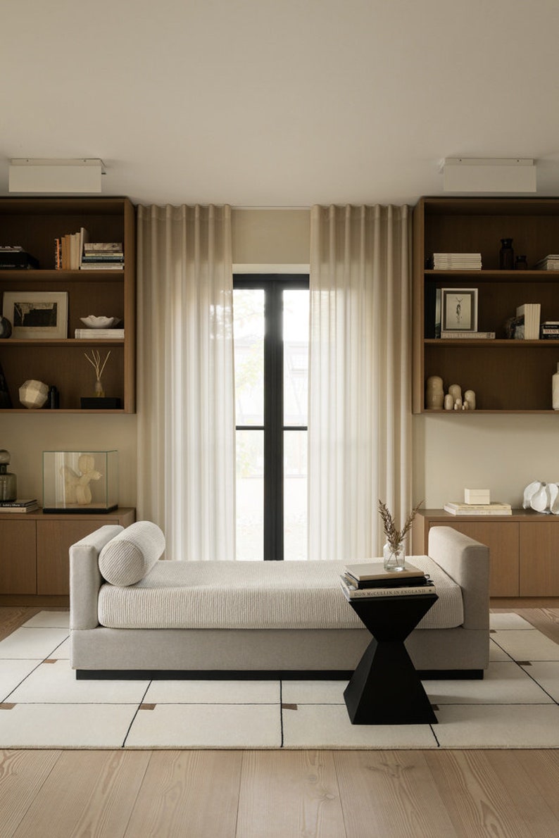 Buy Rug Custom Hand Tufted 100 Nz Woolen Color Cream Carpet for